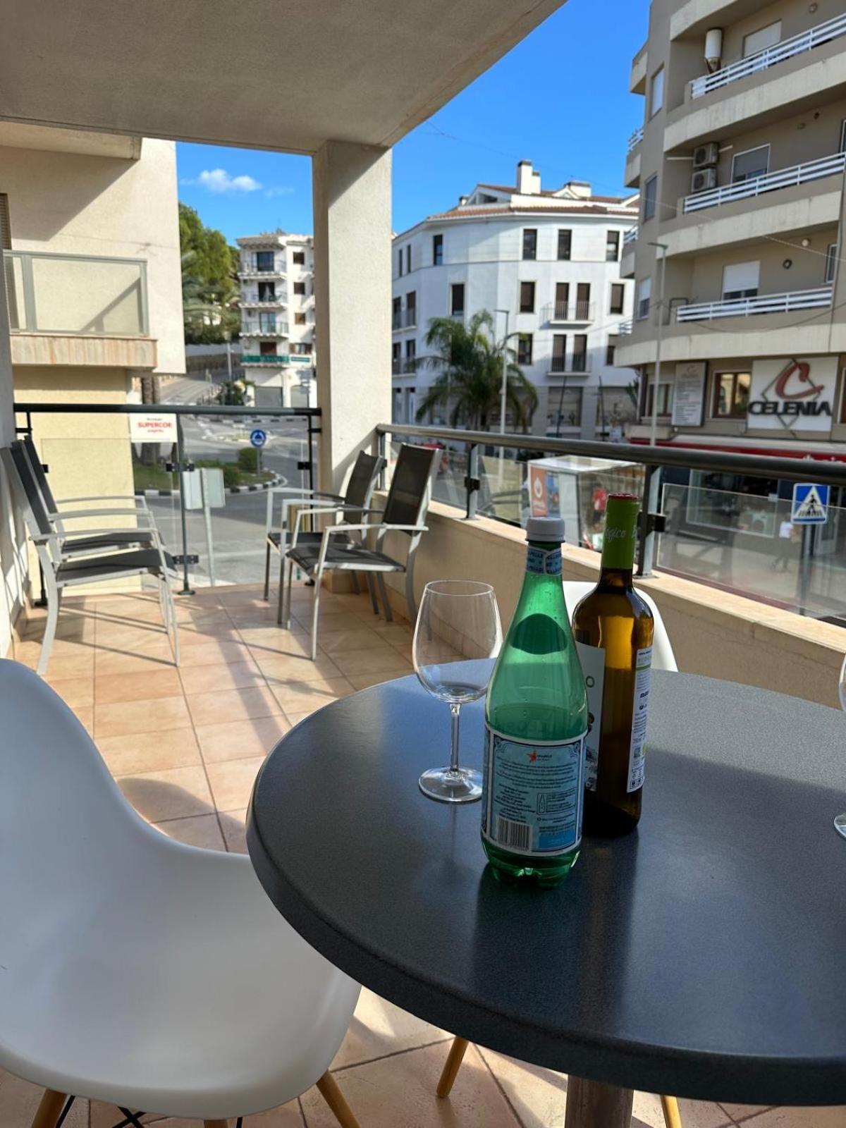 Stadscentrum Moraira Appartement El Sol De Moraira Met Zwembad Екстериор снимка